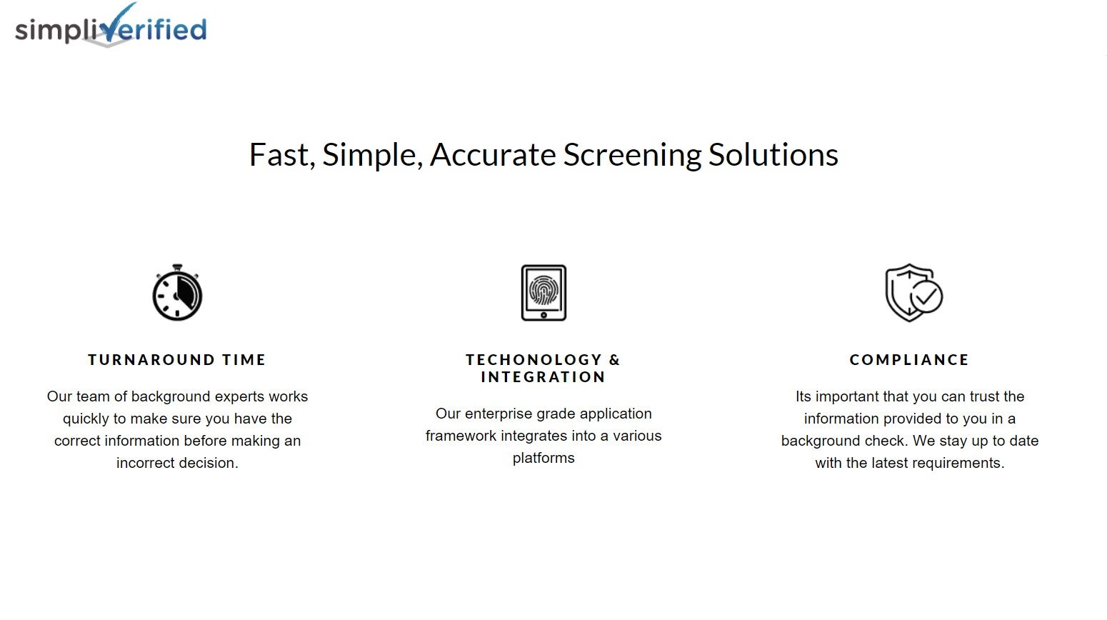 SimpliVerified - Background Check Solutions | JazzHR Marketplace